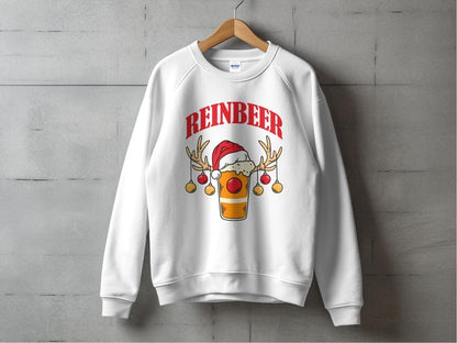 Reinbeer Festive Cheers - Holiday Ruckus Sweatshirt - NuKrypton Sweatshirt MD - 71969704