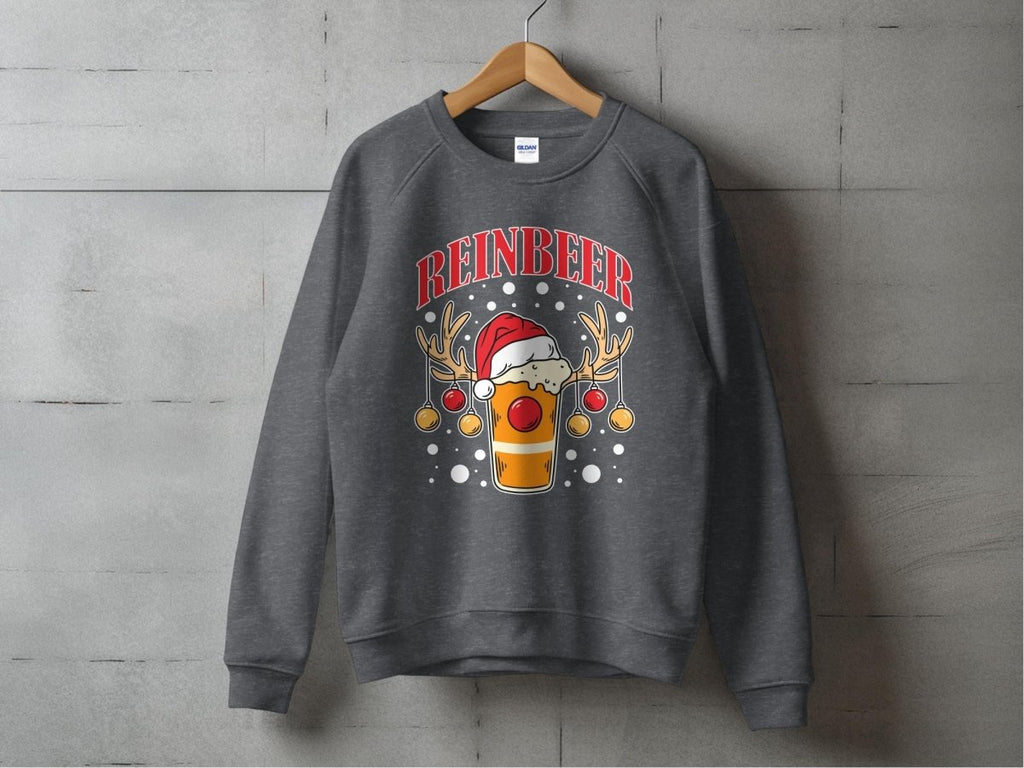Reinbeer Festive Cheers - Holiday Ruckus Sweatshirt - NuKrypton Sweatshirt MD - 71969668
