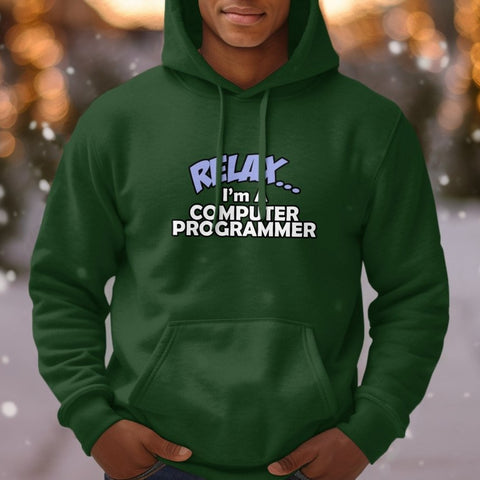 Relax I'm a Computer Programmer Hoodie