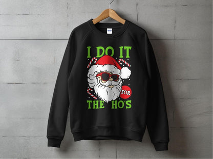 Santa's Ho Ho Ho Game Strong Sweatshirt - NuKrypton Sweatshirt MD - 71970544