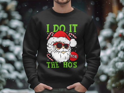 Santa's Ho Ho Ho Game Strong Sweatshirt - NuKrypton Sweatshirt MD - 71970502