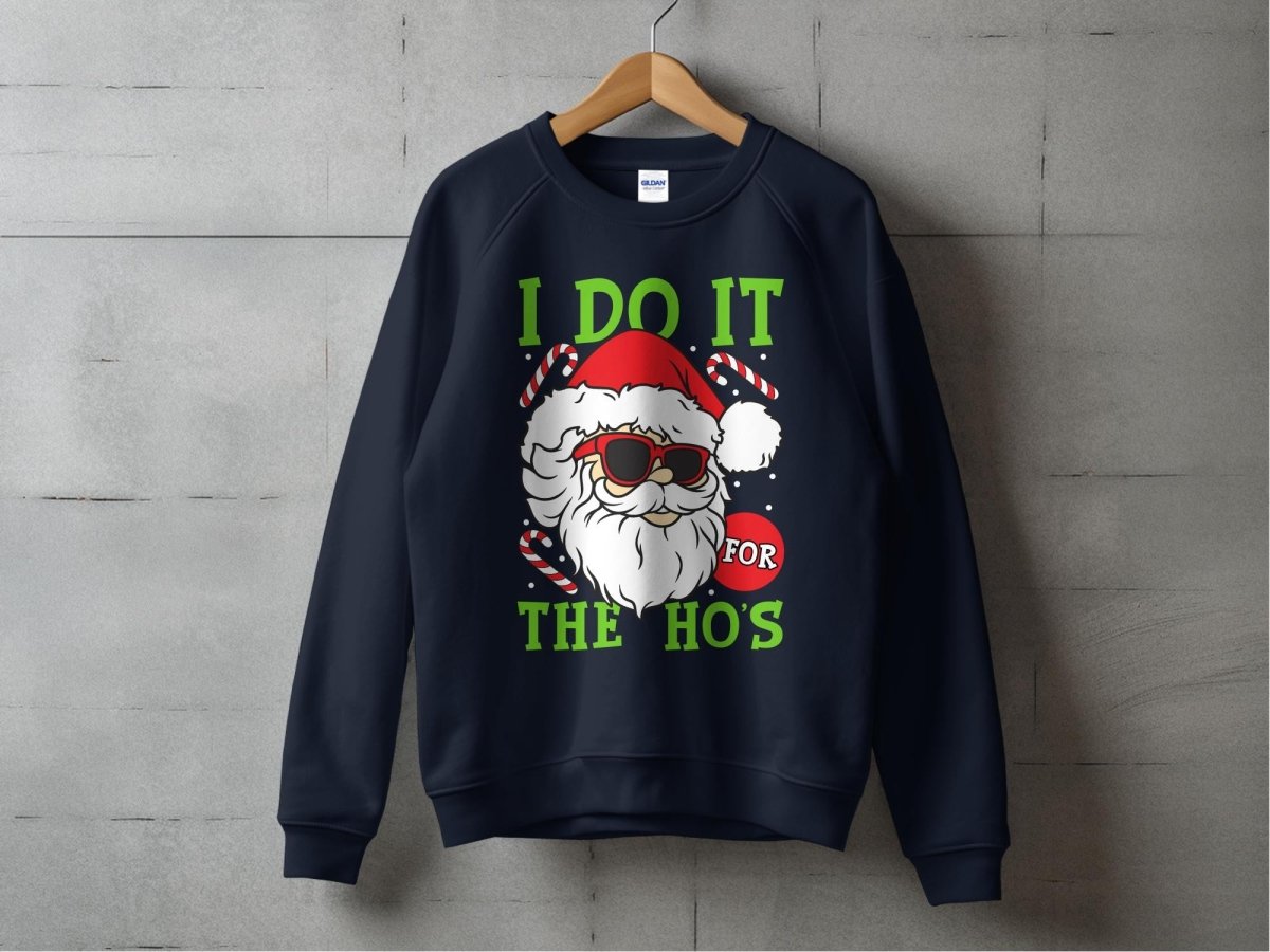 Santa's Ho Ho Ho Game Strong Sweatshirt - NuKrypton Sweatshirt MD - 71970520