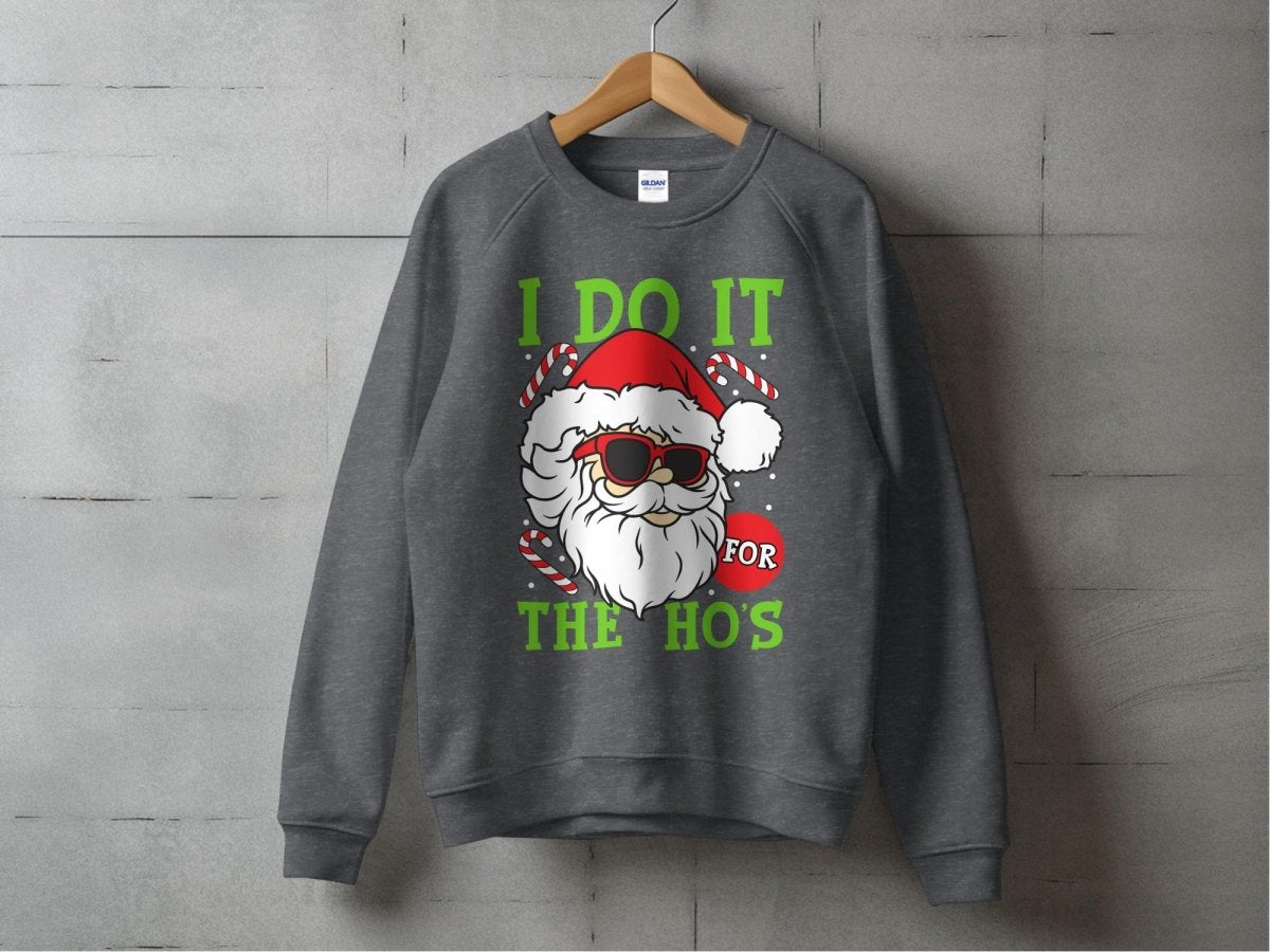 Santa's Ho Ho Ho Game Strong Sweatshirt - NuKrypton Sweatshirt MD - 71970508