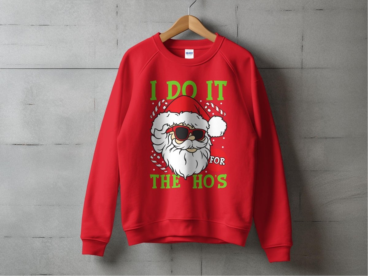 Santa's Ho Ho Ho Game Strong Sweatshirt - NuKrypton Sweatshirt MD - 71970526