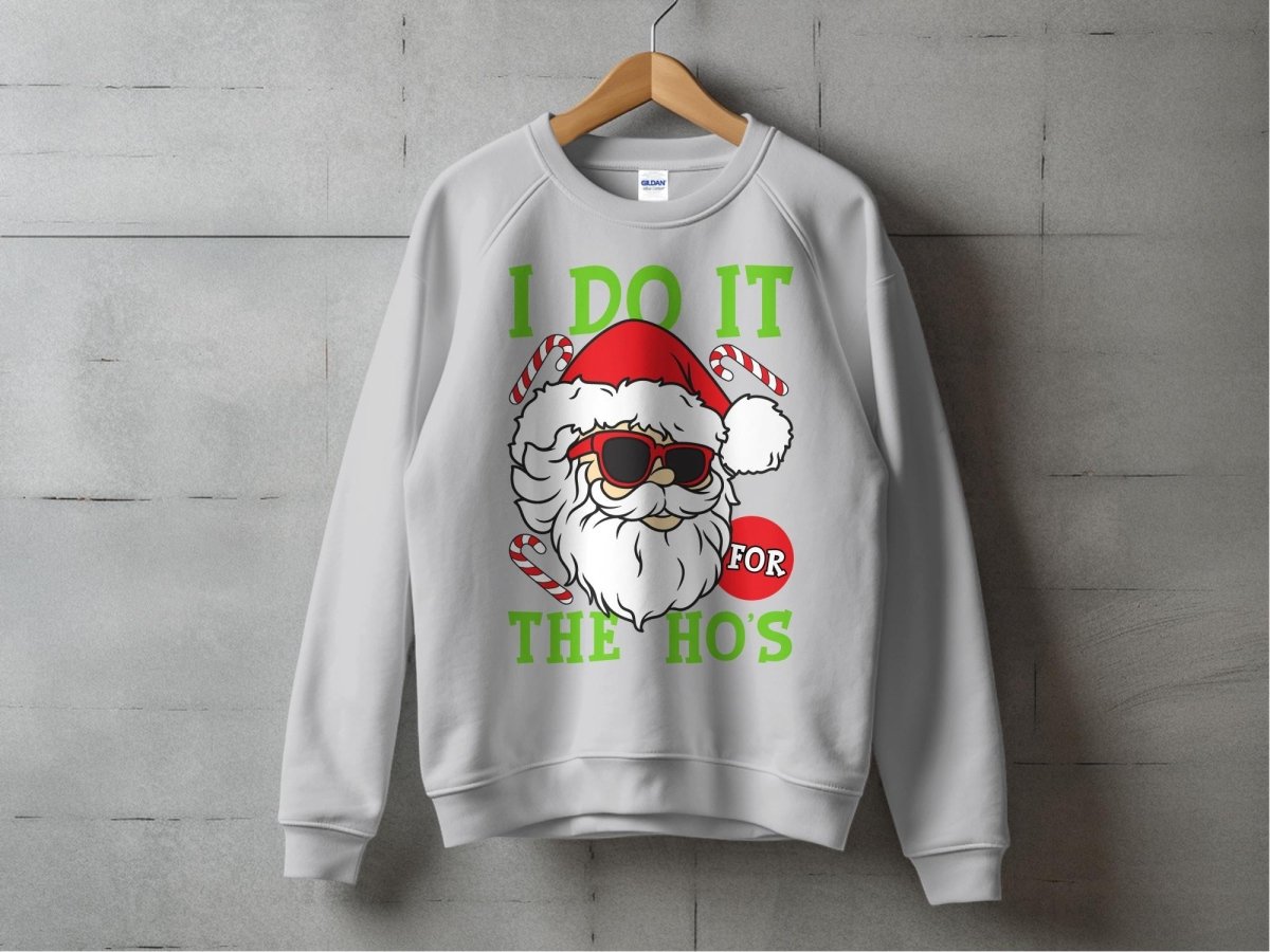 Santa's Ho Ho Ho Game Strong Sweatshirt - NuKrypton Sweatshirt MD - 71970538