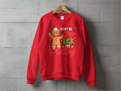 Shy Gingerbread Rizz - Holiday Sweatshirt - NuKrypton Sweatshirt MD - 71970646