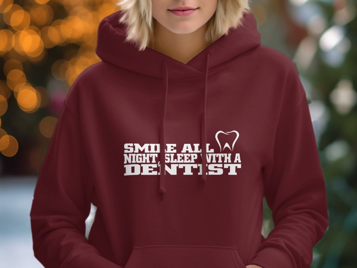 Smile and Sleep - Dentist Lover Hoodie - NuKrypton Hoodies MD - 72191288