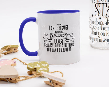 Smile Daddy You ARE the Father - Sarcastic Coffee Mug - NuKrypton Coffee Mugs cust - 895317 - 20 - 3