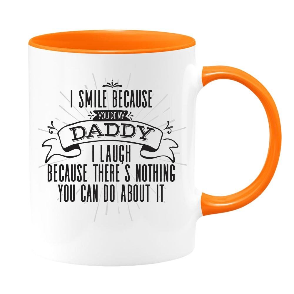 Smile Daddy You ARE the Father - Sarcastic Coffee Mug - NuKrypton Coffee Mugs cust - 895317 - 20 - 7