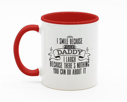 Smile Daddy You ARE the Father - Sarcastic Coffee Mug - NuKrypton Coffee Mugs cust - 895317 - 20 - 2