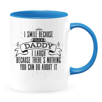 Smile Daddy You ARE the Father - Sarcastic Coffee Mug - NuKrypton Coffee Mugs cust - 895317 - 20 - 8