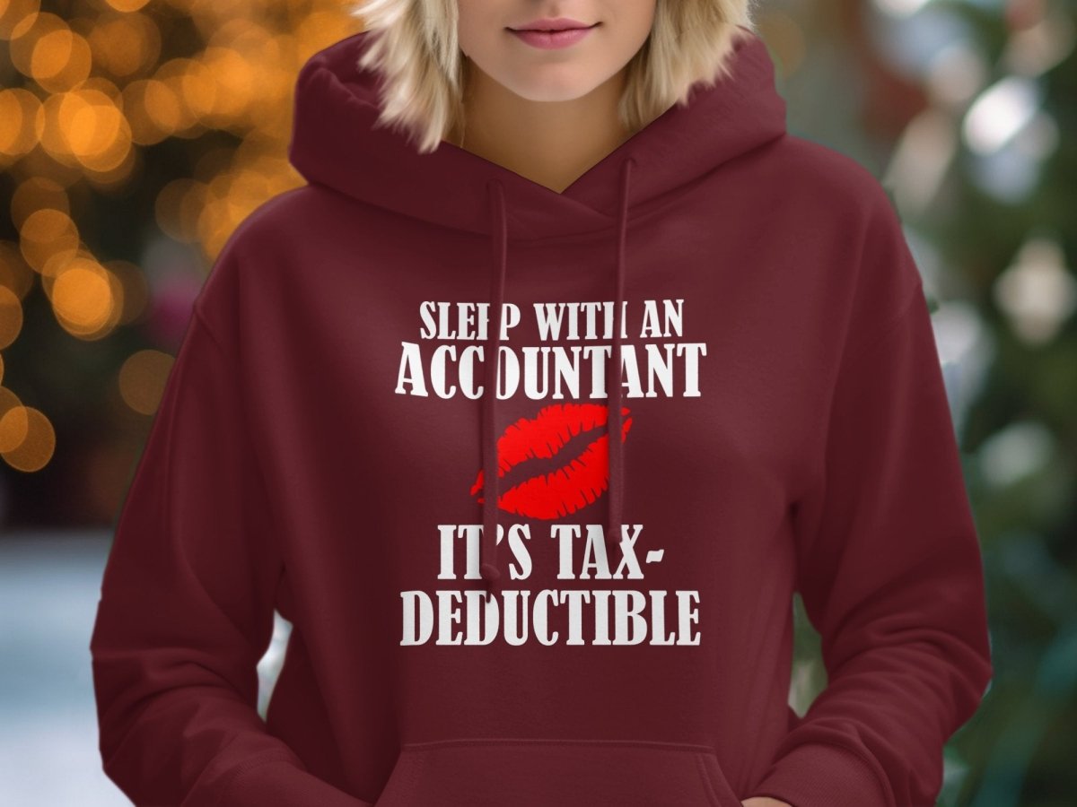 Tax Deduction Kiss - Accountant Love Hoodie - NuKrypton Hoodies MD - 72191624