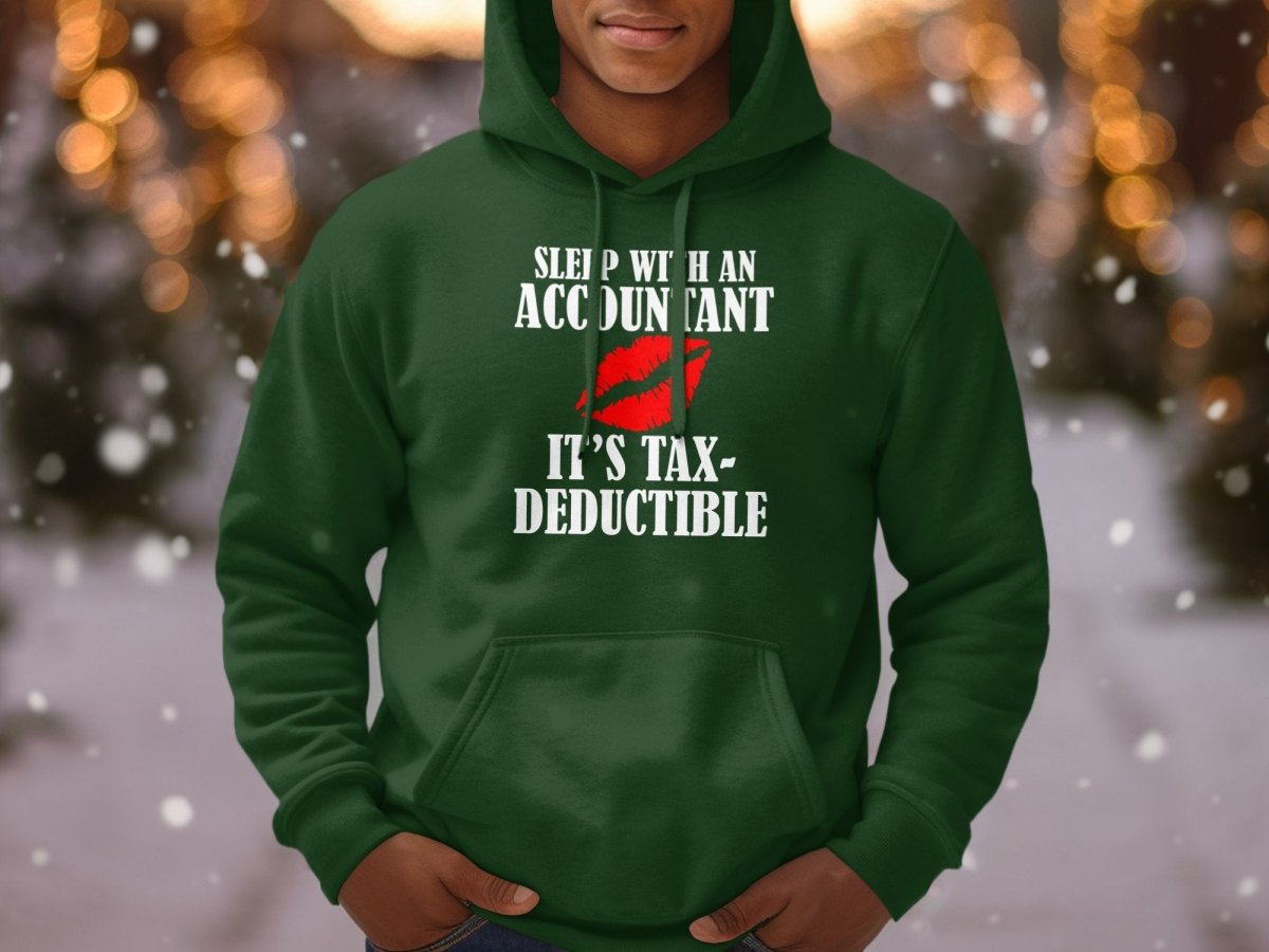 Tax Deduction Kiss - Accountant Love Hoodie - NuKrypton Hoodies MD - 72191616