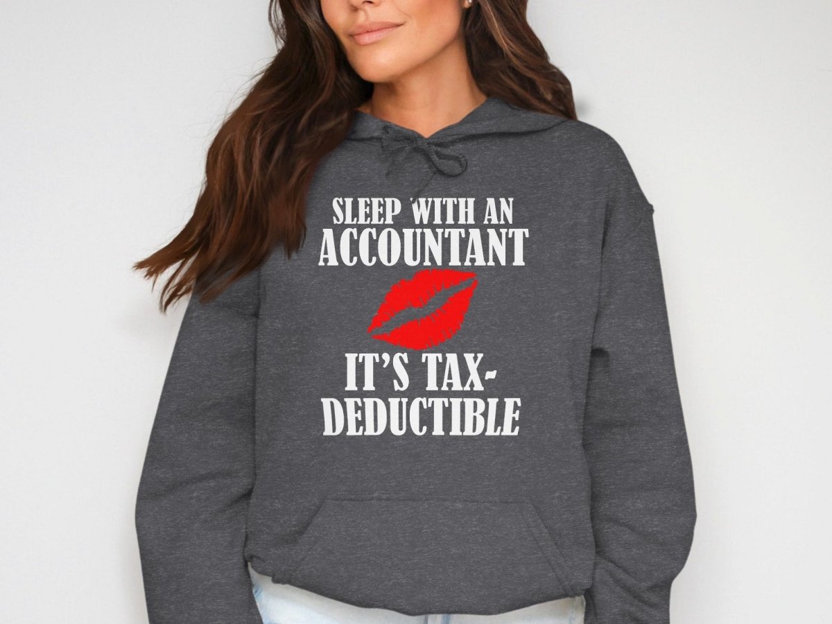 Tax Deduction Kiss - Accountant Love Hoodie - NuKrypton Hoodies MD - 72191608