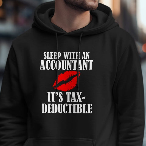 Tax Deduction Kiss - Accountant Love Hoodie