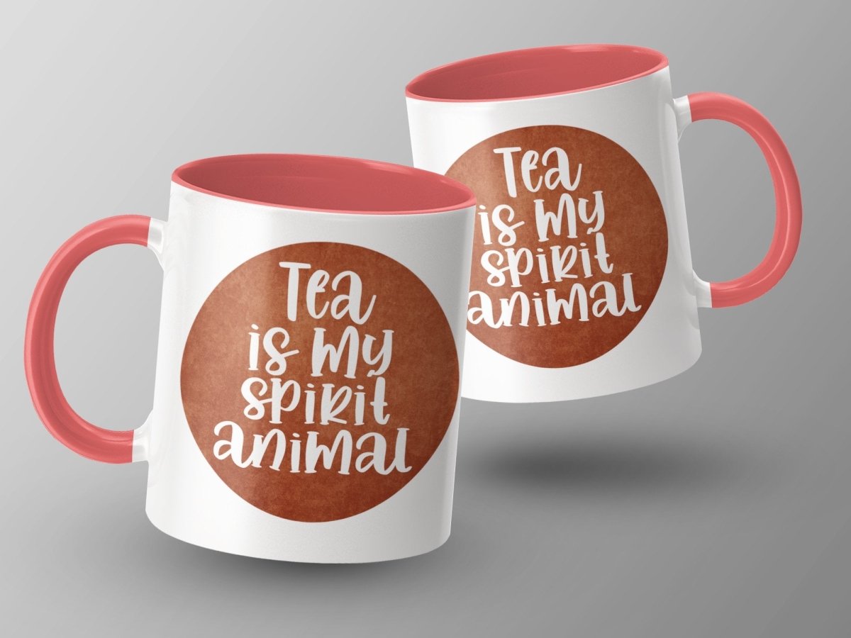 Tea Is My Spirit Animal - Cosmic Sips Mugs - NuKrypton Coffee Mugs MD - 71360903