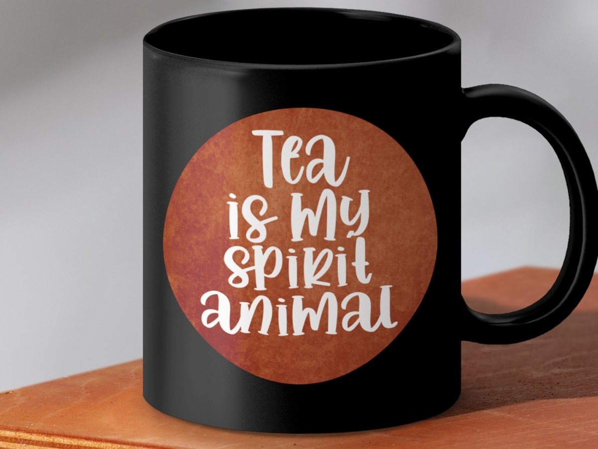 Tea Is My Spirit Animal - Cosmic Sips Mugs - NuKrypton Coffee Mugs MD - 71360906