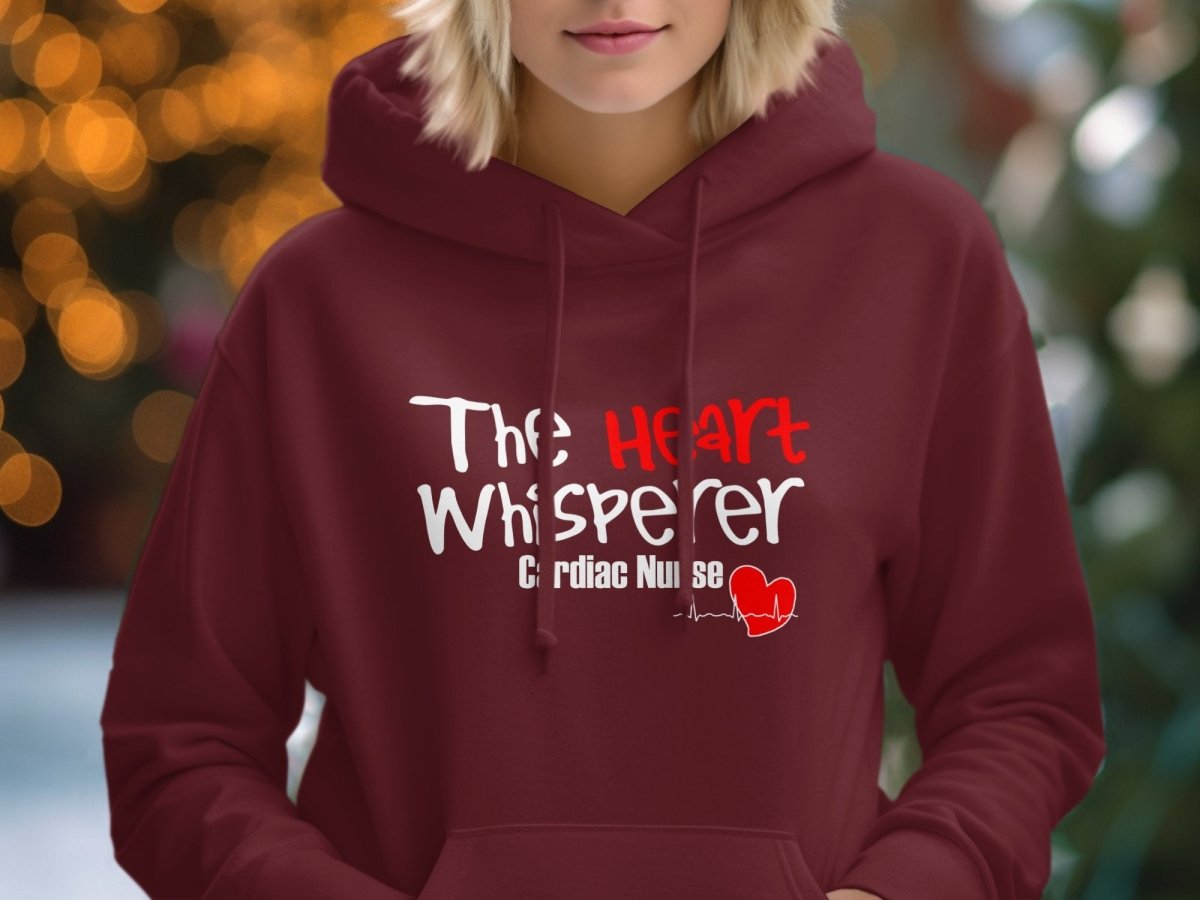 The Heart Whisperer Cardiac Nurse Hoodie - NuKrypton Hoodies MD - 72190856