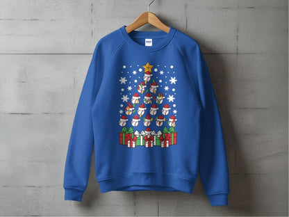 Tis The Season to Baseball Tree Sweatshirt - NuKrypton Sweatshirt MD - 71969752