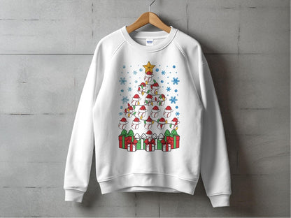 Tis The Season to Baseball Tree Sweatshirt - NuKrypton Sweatshirt MD - 71969764