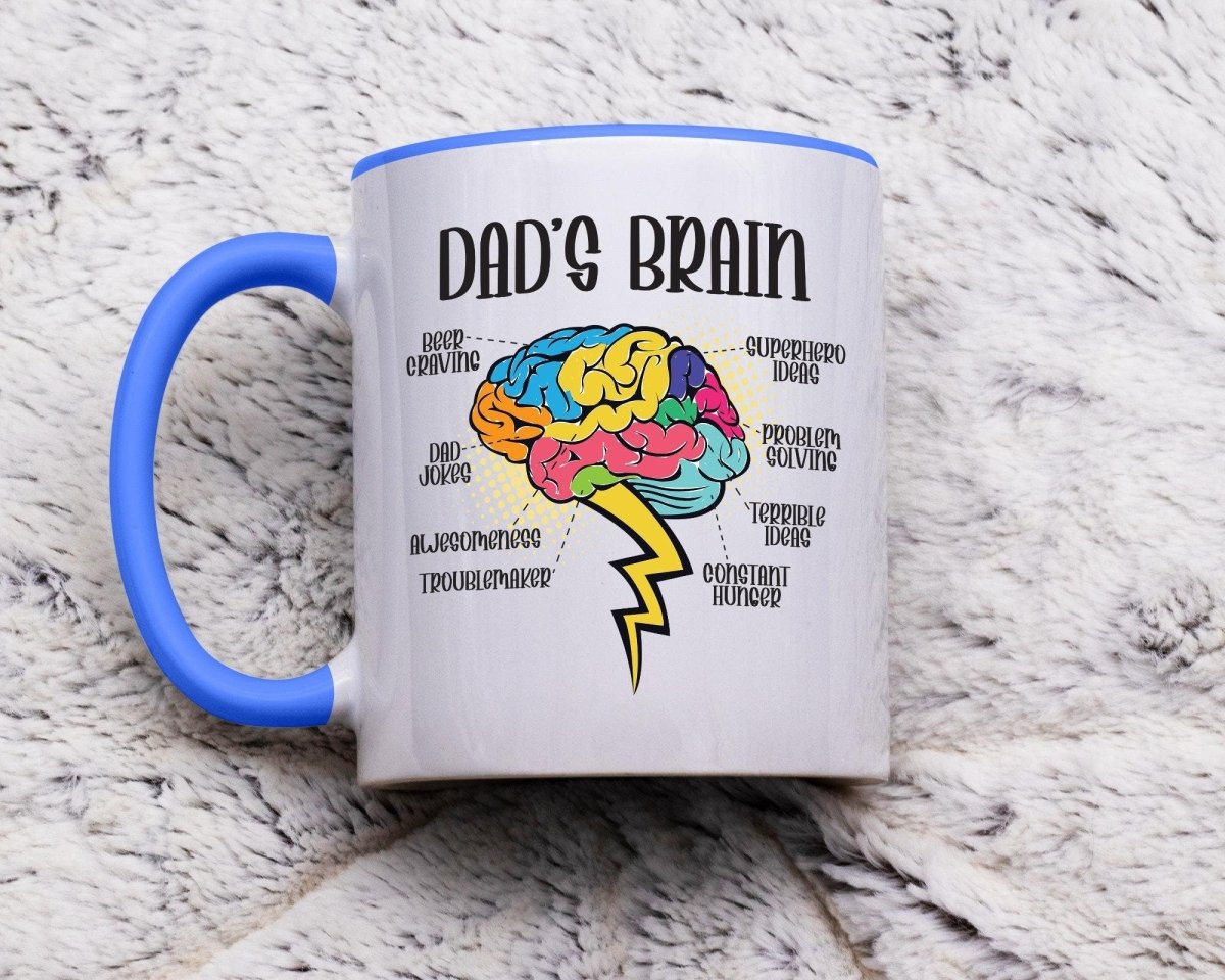 Understanding Dad's Brain Coffee Mug - NuKrypton Coffee Mugs cust - 895317 - 20 - 8