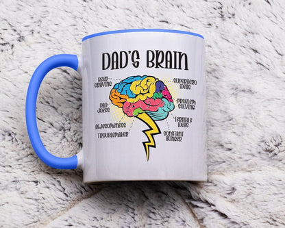 Understanding Dad's Brain Coffee Mug - NuKrypton Coffee Mugs cust - 895317 - 20 - 8