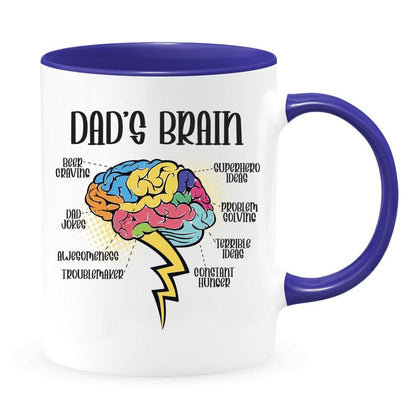 Understanding Dad's Brain Coffee Mug - NuKrypton Coffee Mugs cust - 895317 - 20 - 3