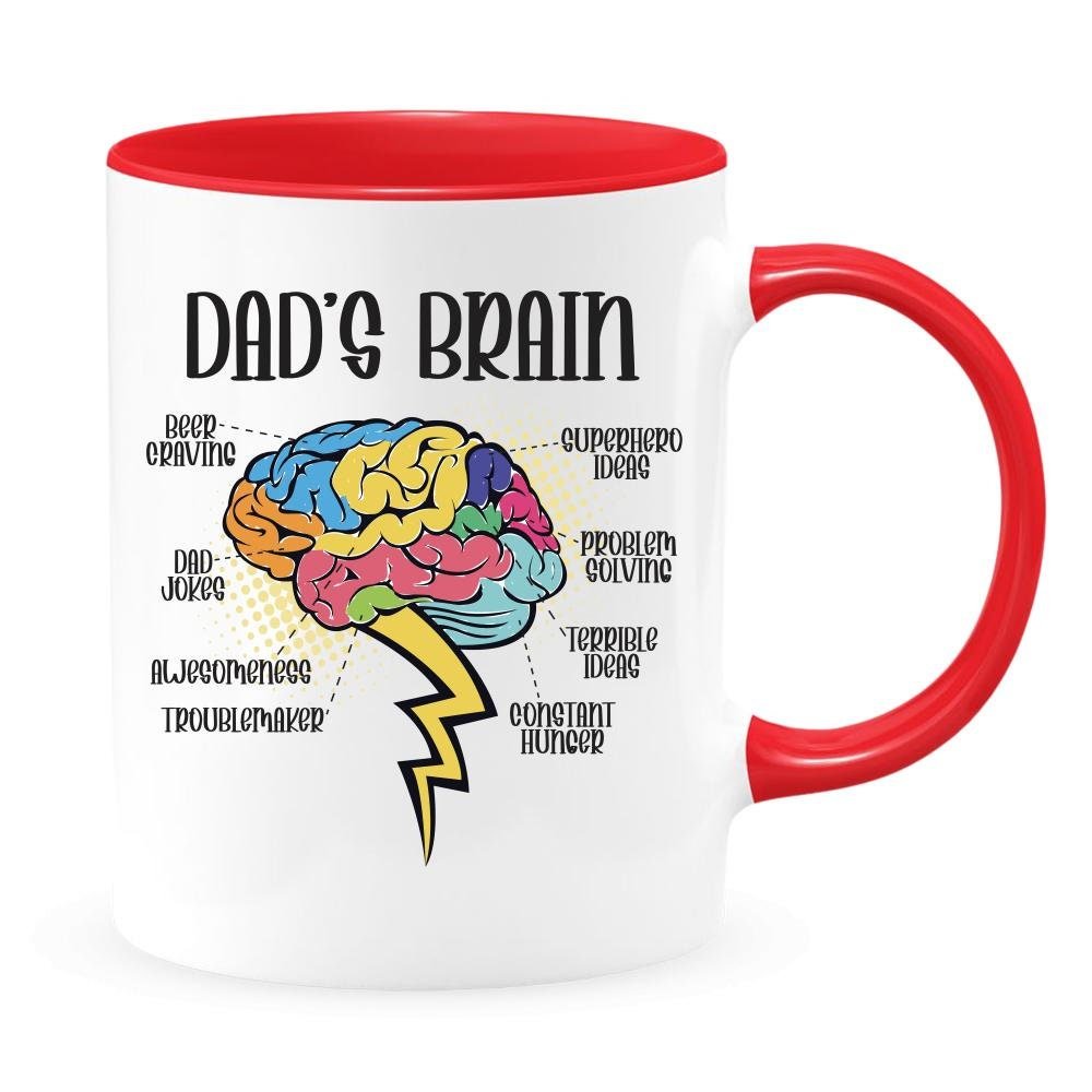 Understanding Dad's Brain Coffee Mug - NuKrypton Coffee Mugs cust - 895317 - 20 - 6