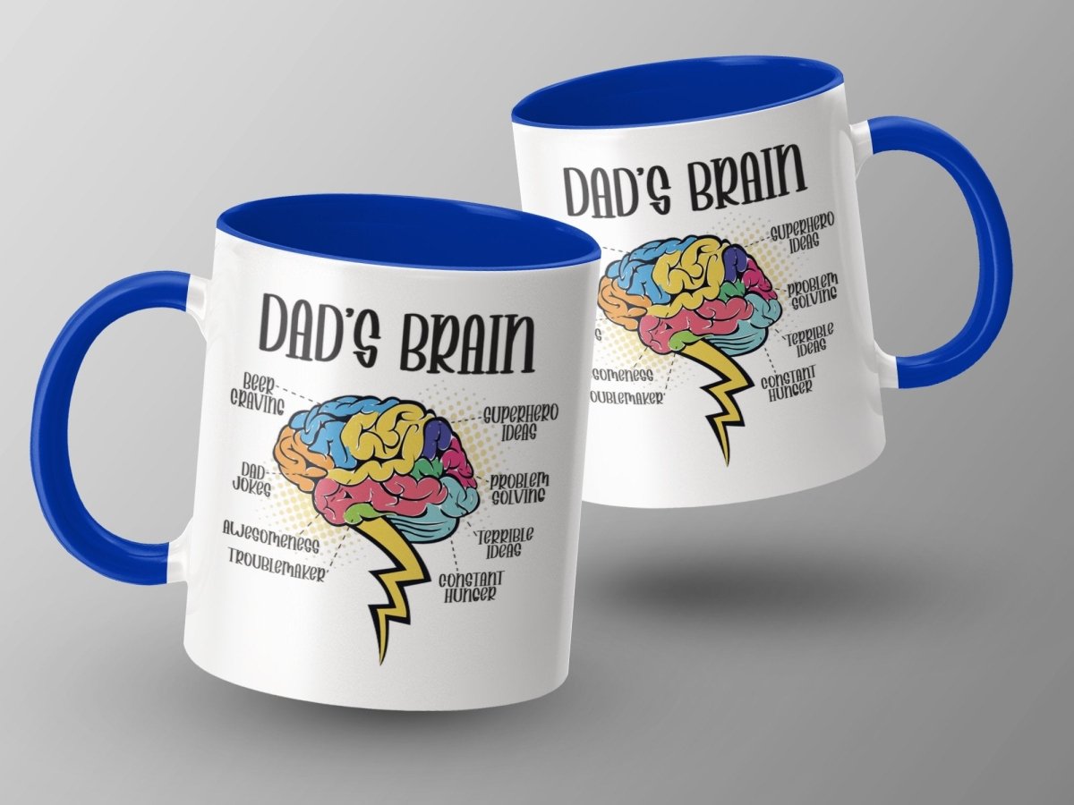 Understanding Dad's Brain Coffee Mug - NuKrypton Coffee Mugs cust - 895317 - 20 - 8