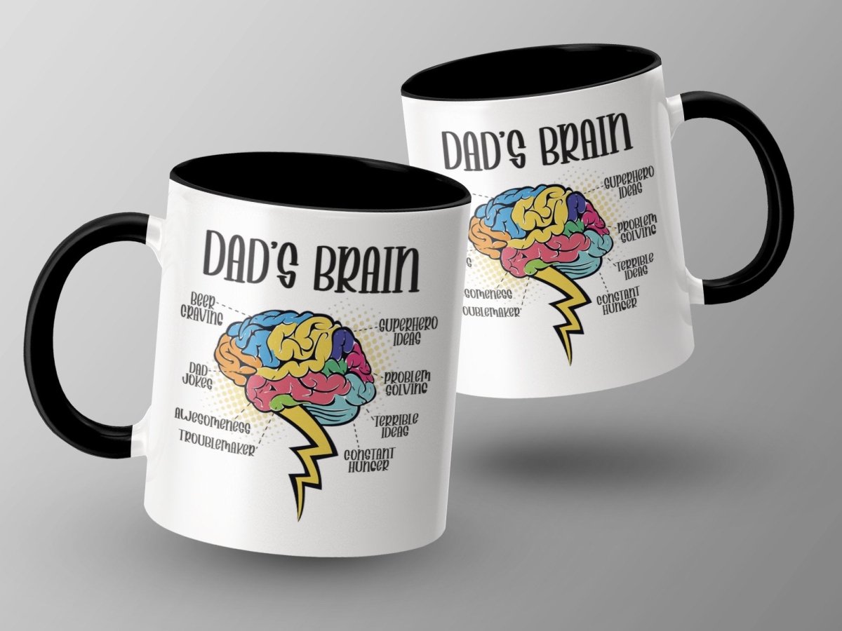 Understanding Dad's Brain Coffee Mug - NuKrypton Coffee Mugs