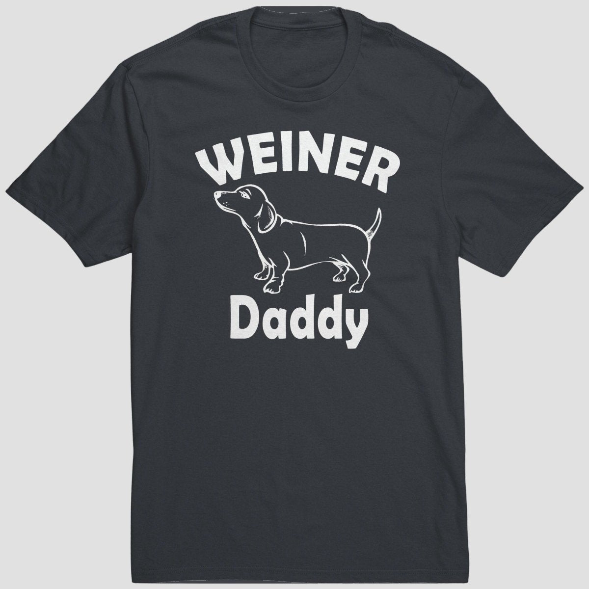 Weiner Daddy - Dachshund Dad T-shirt - NuKrypton T-Shirts