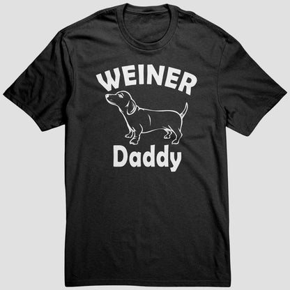 Weiner Daddy - Dachshund Dad T-shirt - NuKrypton T-Shirts