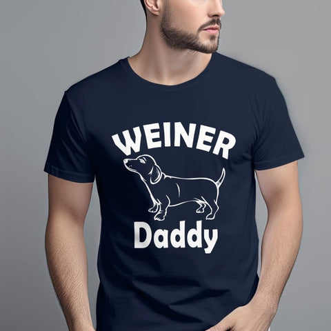 Weiner Daddy - Dachshund Dad T-shirt