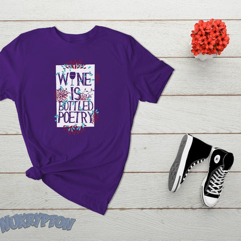 Wine is Bottled Poetry T-Shirt