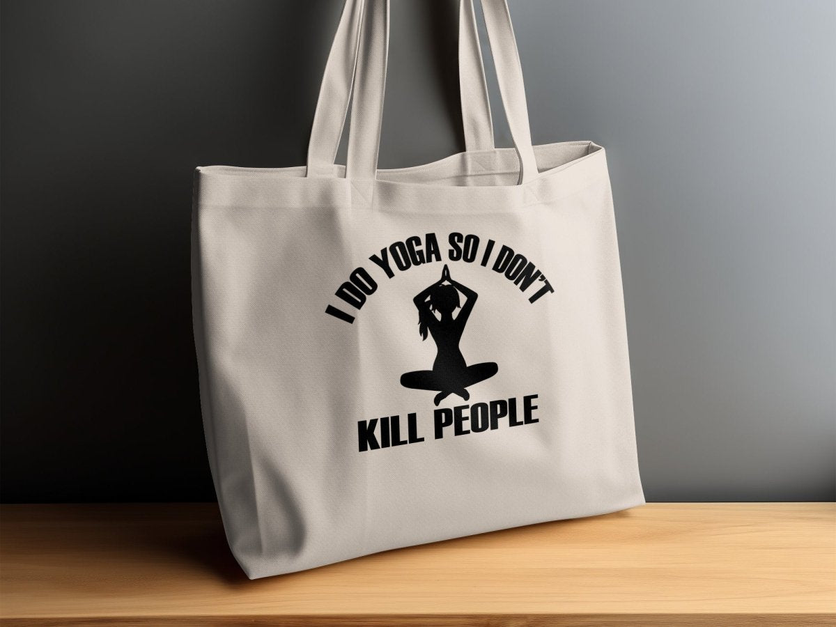 Zen Vengeance - Yoga Lover Tote Bags - NuKrypton Tote Bags MD - 73054366